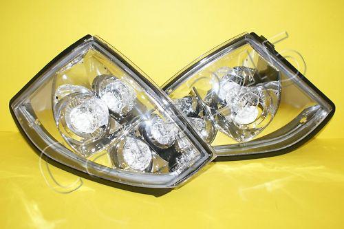 Toyota cruiser prado fj90 chrome clear corner lights 01