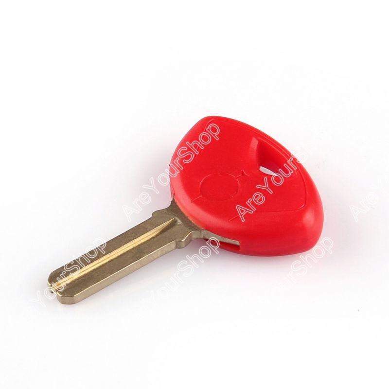 1pcs blade blank key motorcycle for bmw r1200r k1300s r1200gs red