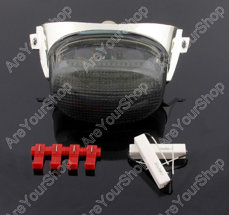 Smoke led taillight + turn signals suzuki gsxr600 97-00 gsxr750 96-99 gsxr1100