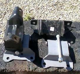 62 - 65 fairlane or comet conversion frame mounts and engine mount kit