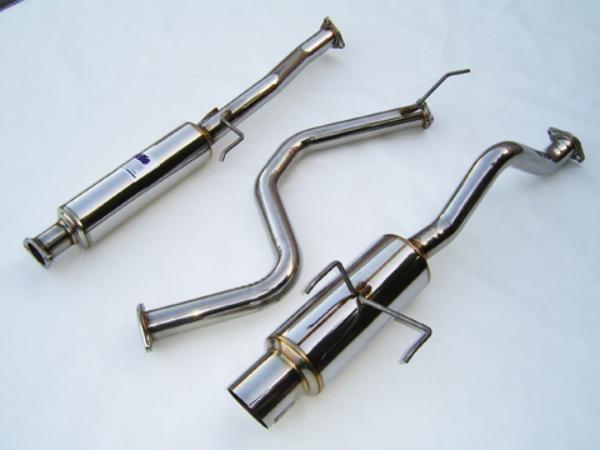 Invidia exhaust n1 catback cat back ss tips 97-01 acura integra type-r dc2 b18