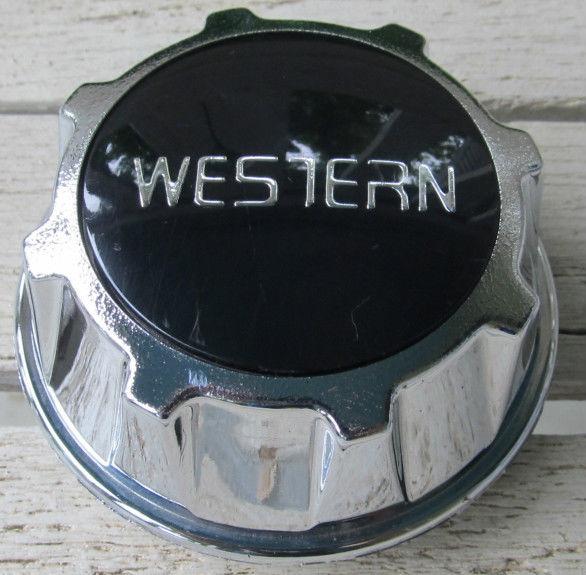 Nos 1970's 80's vintage western wheels chrome plastic center cap 99-2516 t2