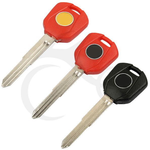 3 pcs blank key uncut blade for honda cbf600 cbr1000rr cbr 1000 rr 2004-2012