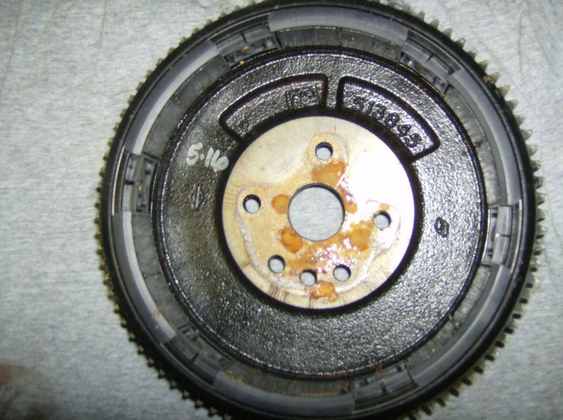 V-6 fast strike flywheel