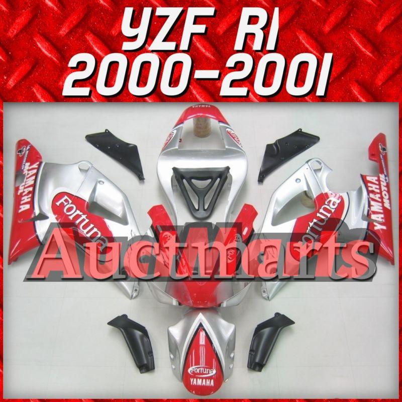 Fit yamaha yzf r1 00 01 yzfr1 2000 2001 1000 fairing kit bodywork c10 c1