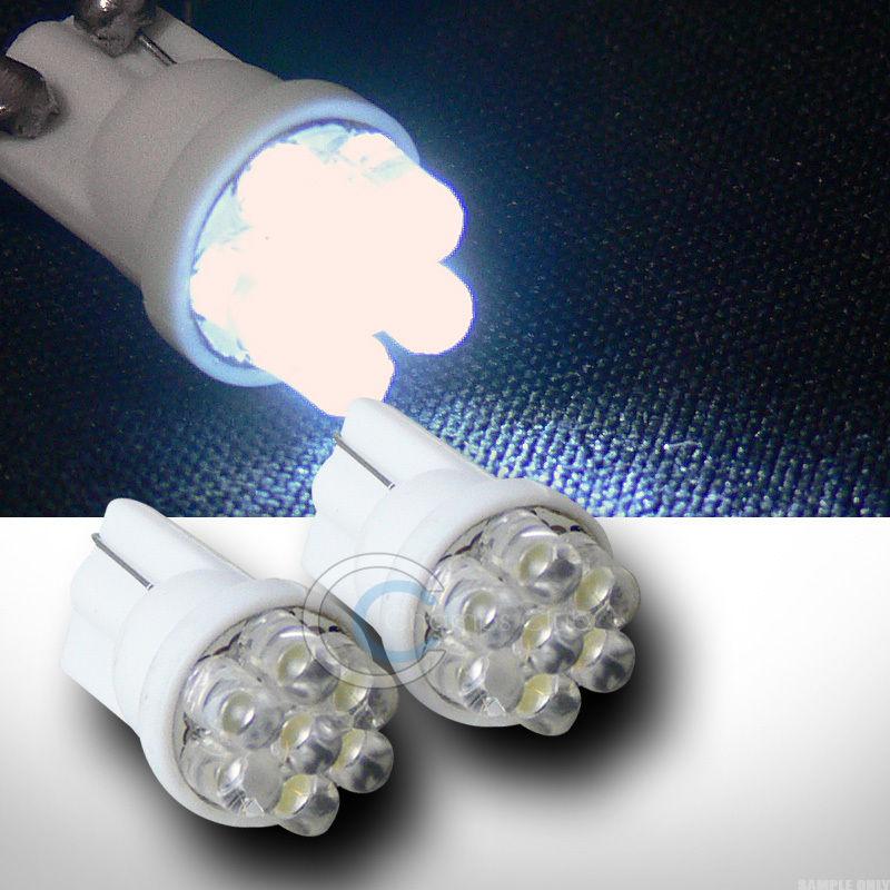 2x super white t10 wedge 7x led light lamp bulb 655 656 657 1250 1251 1252 pair