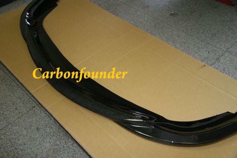 Mercedes r230 sl55 amg gh type real carbon fiber front lip spoiler by taiwan