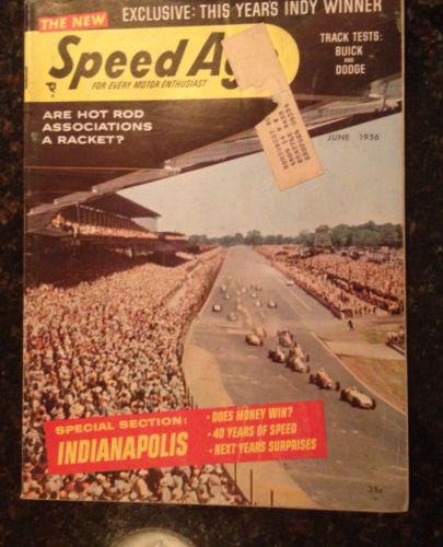 Speed age june 1956 dodge d-500 review buick 332 test stirling moss interview 