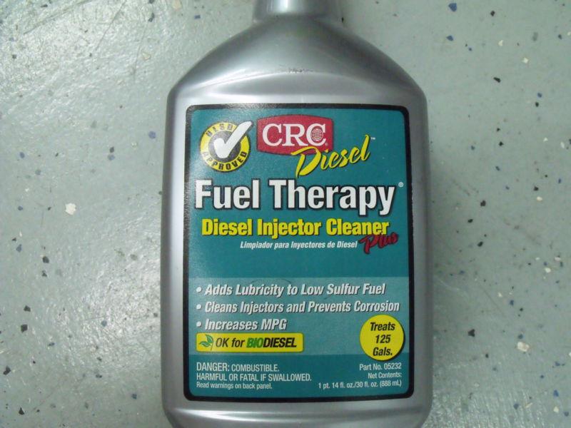 Crc diesel fuel therapy diesel injector cleaner treats 125 gallons 1 pint bottle