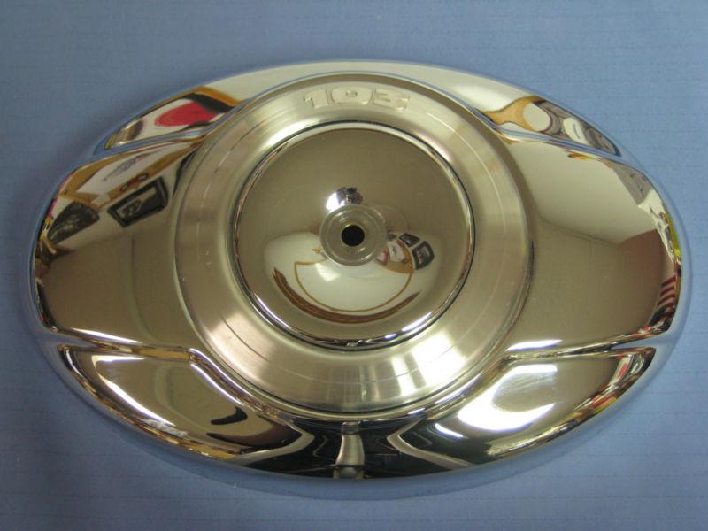 Harley-davidson chrome 103 air cleaner cover - softail, touring - no reserve!