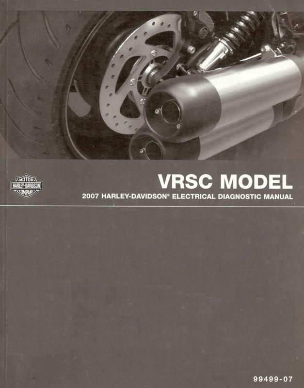 2007 harley-davidson vrsc v-rod electrical diagnostic manual -vrscx-vrscdx-vrod