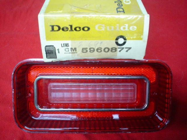 1969 nos impala back up lens guidex 5960877 chev gm  