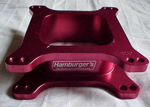 Never used hamburger's performance 2 inch smooth bore carburetor spacer