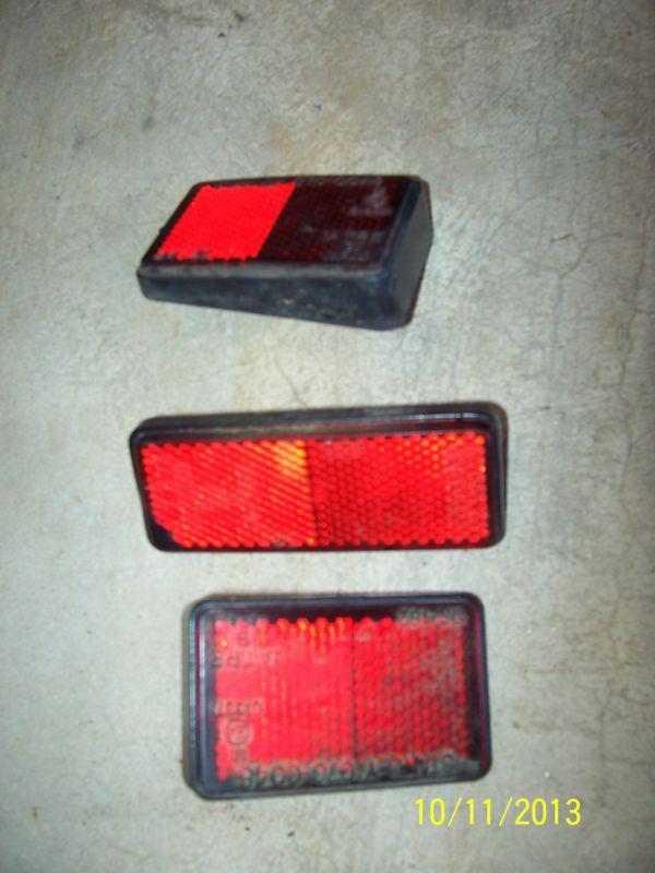 Oem factory 94-06 kawasaki ex250f ex250 250 ninja reflectors