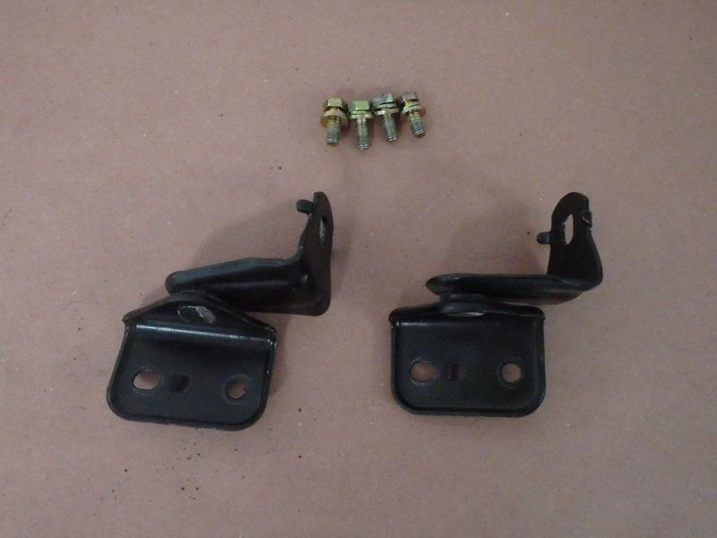 Folding back rear seat hinges set pair 4 door sedan honda accord 1994-1997