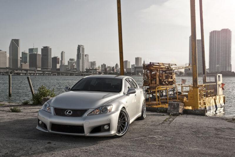 Lexus isf is-f is on hre wheels hd poster sports sedan print multi sizes avail