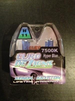 Hyper blue h11 xenon hid fog lights bulbs 7500k new design upgraded bulbs fogs