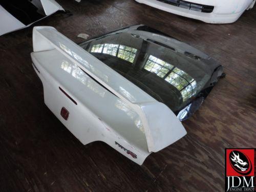 02-06 honda acura integra type r dc5 trunk lid with spoiler wing jdm k20a