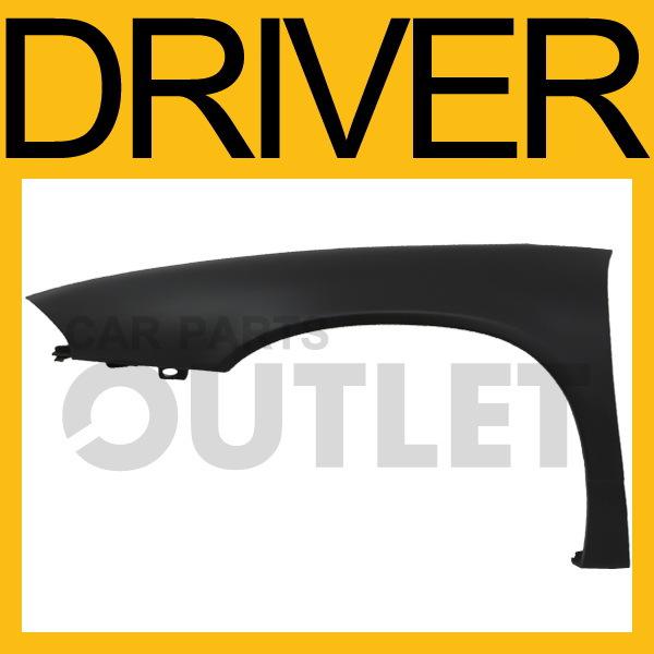 1993-1997 dodge intrepid driver front fender primered black steel replacement lh