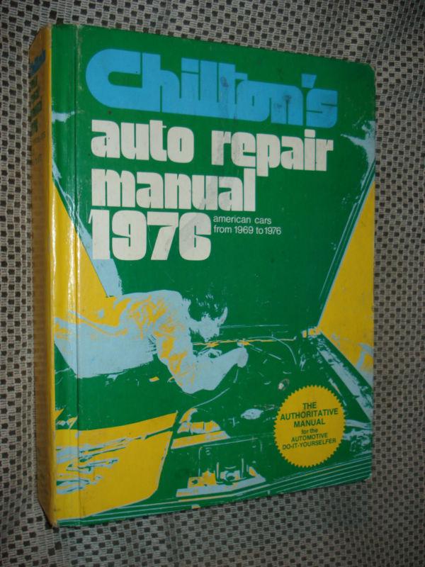 1969-1976 chiltons repair manual dodge chevy ford shop vw jeep 70 71 72 73 74 75