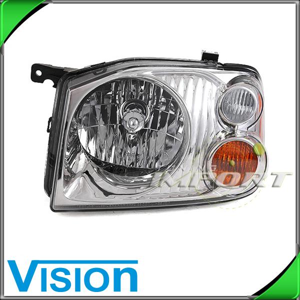 Driver side left l/h headlight lamp assembly new 2001-2004 nissan frontier se sc