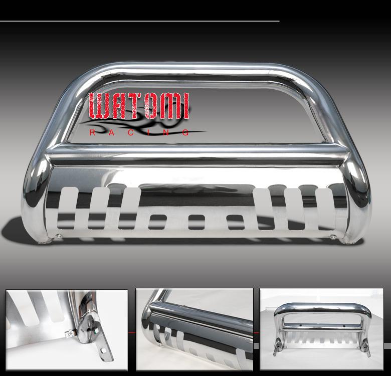 04-12 chevy colorado/gmc canyon pickup push bull bar bumper grille guard chrome