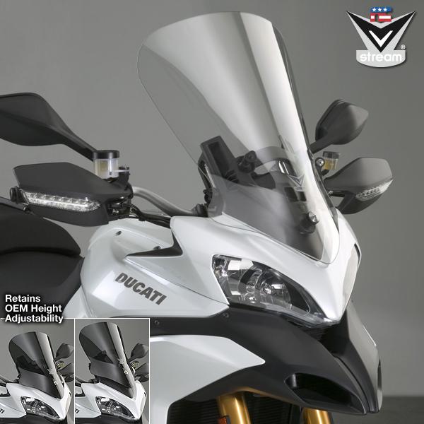 National cycle v-stream windshield clear 2010-2012 ducati multistrada - vstream