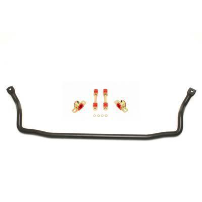 Bmr sway bar black solid steel front 1 1/4" dia buick chevy olds pontiac kit