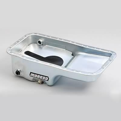 Moroso 20911 oil pan steel clear zinc 4 qt. fits acura® integra 1.8l each