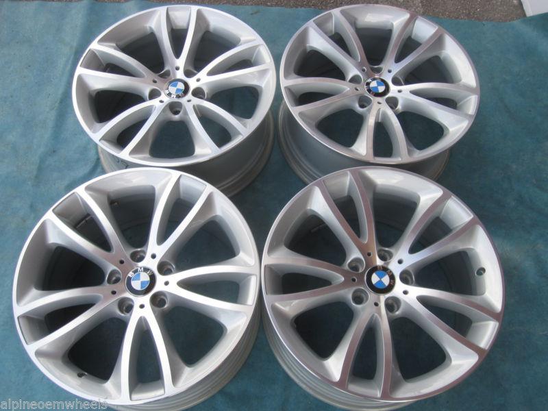 19" bmw wheels rims 6 5 series oem la wheel v spoke 366 640i 650i 528i 535i 550i