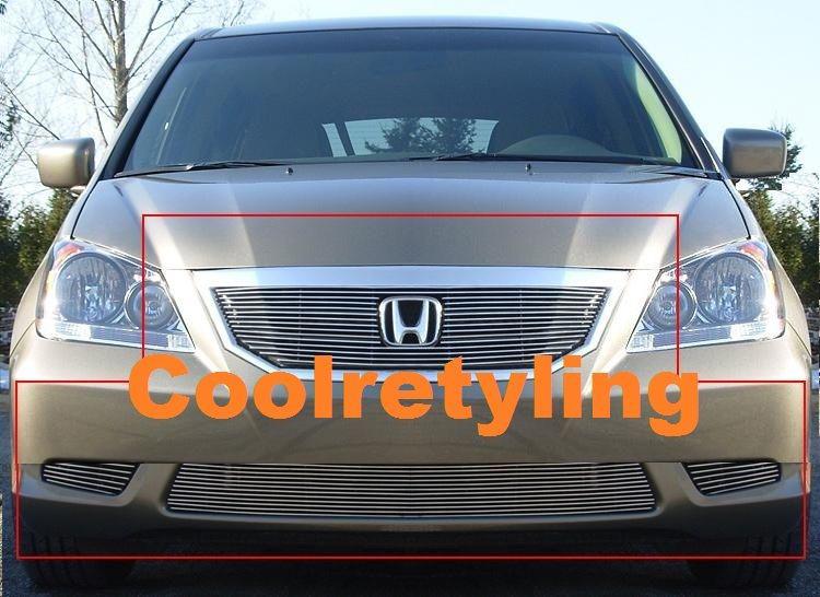 08 09 10  honda odyssey billet grille grill combo inserts