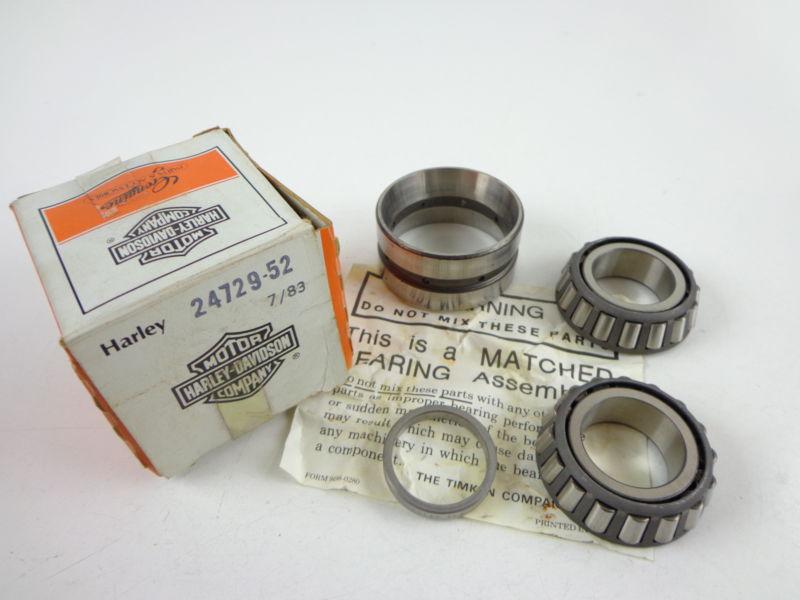 Harley davidson left engine bearing set 24729-52