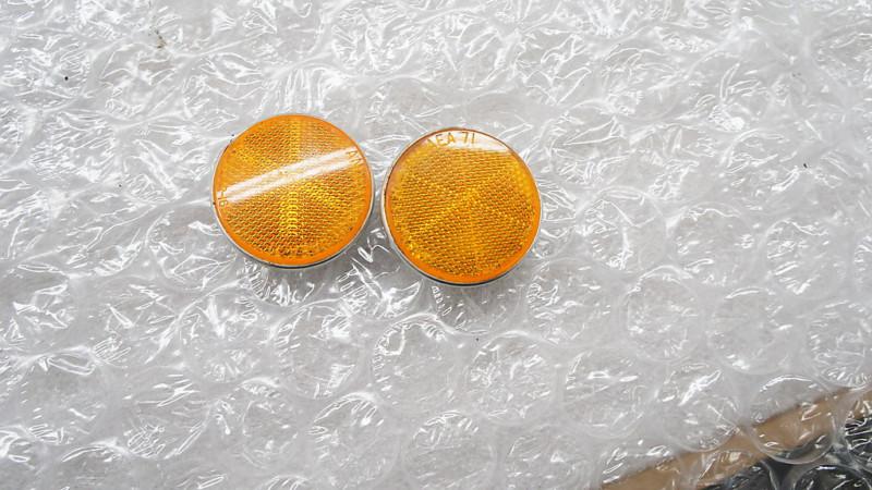 1975 kawasaki h2750 h-2 h2 750 kh750 kh triple *402 orange reflectors