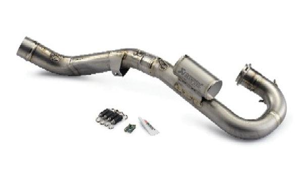 Akrapovic sxs header with chamber titanium for ktm 250 sx-f 250 xc-f 250 xcf-w