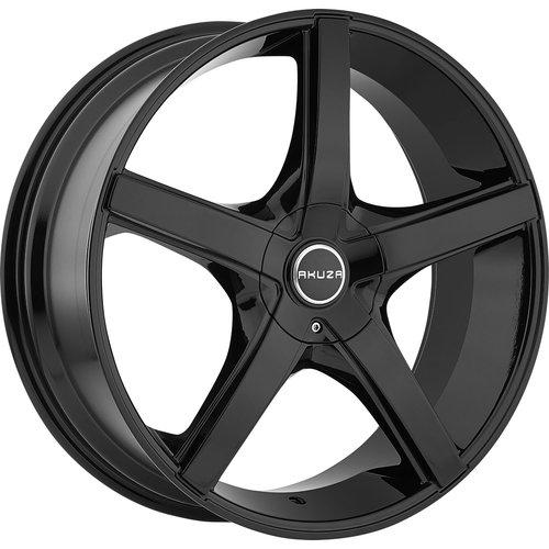 18x8 black wheel akuza axis (848) 5x100 5x4.5