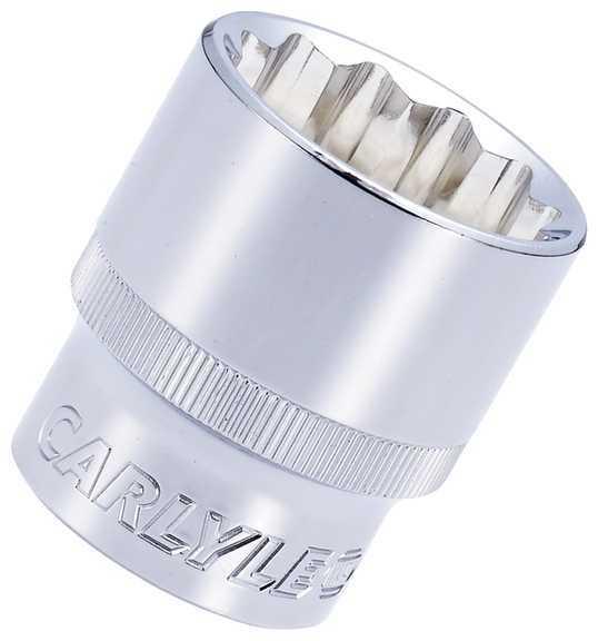 Carlyle hand tools cht s12128m - socket, 1 1/8""; shallow metric