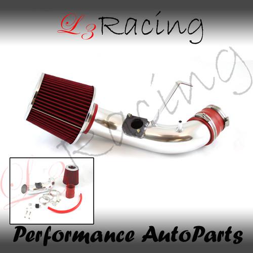 03-08 toyota matrix xr xrs 1.8 ram air intake kit+red filter