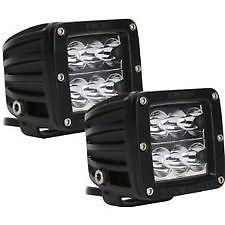  rigid industries dually d2 offroad wide beam pair 6 leds kit w/harness #50211