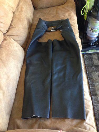 Womens leather chaps