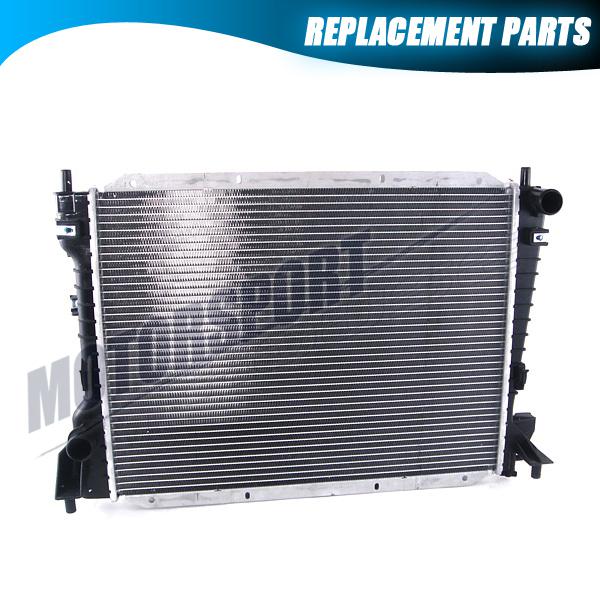 00-06 lincoln ls v6 3.0l/v8 3.9l manual 1 row cooling system radiator assembly 