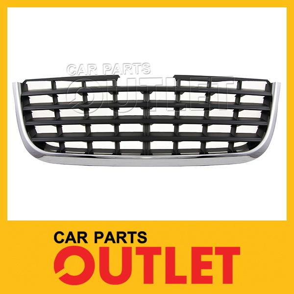 08-09 chrysler town country grill grille assembly replacement limited lx touring