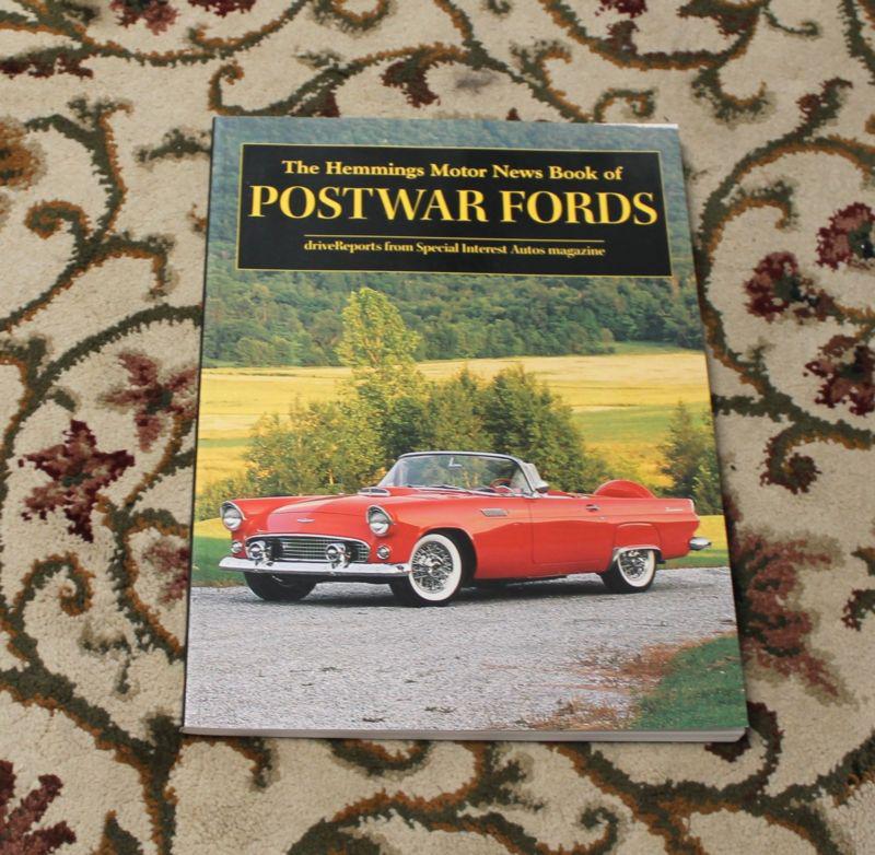 Hemming motor news book of postwar fords thunderbird galaxie 500xl fairlane 427