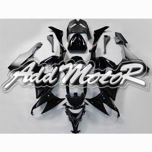 For zx-10r 08 09 2010 injection molded fairing aftermarket black 1810s