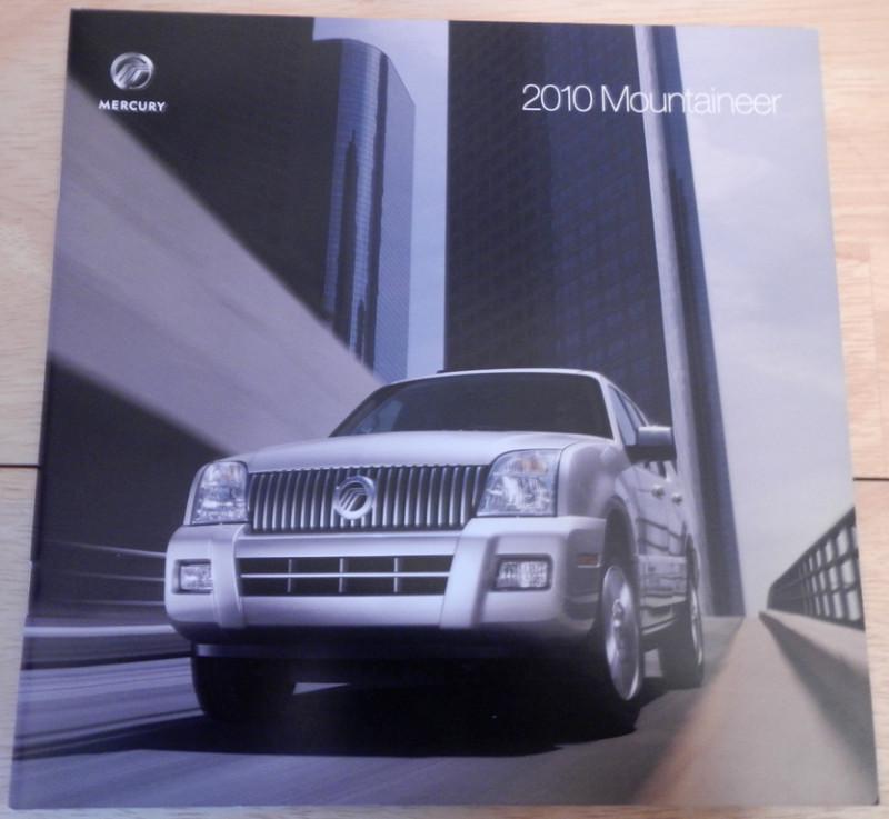 2010 mercury mountaineer brochure