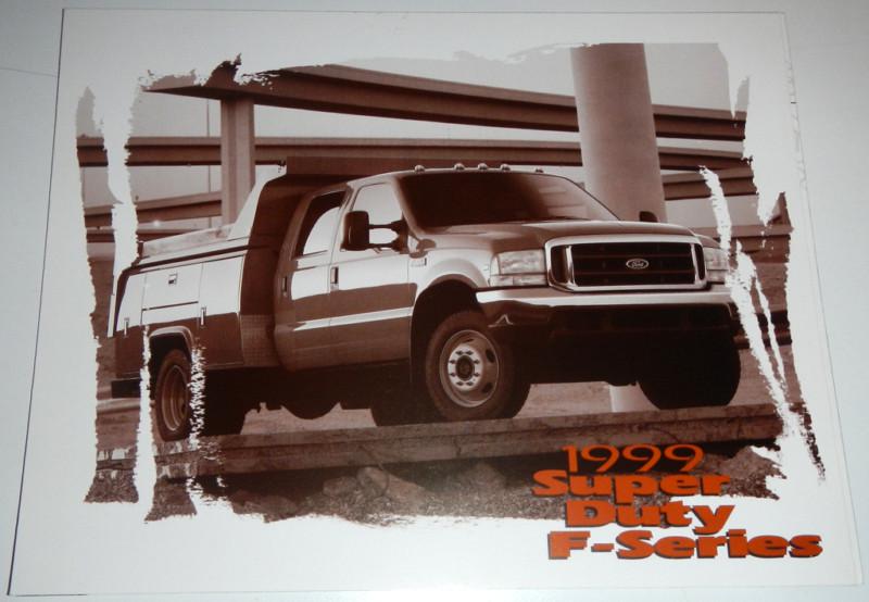 1999 ford super duty f-series brochure