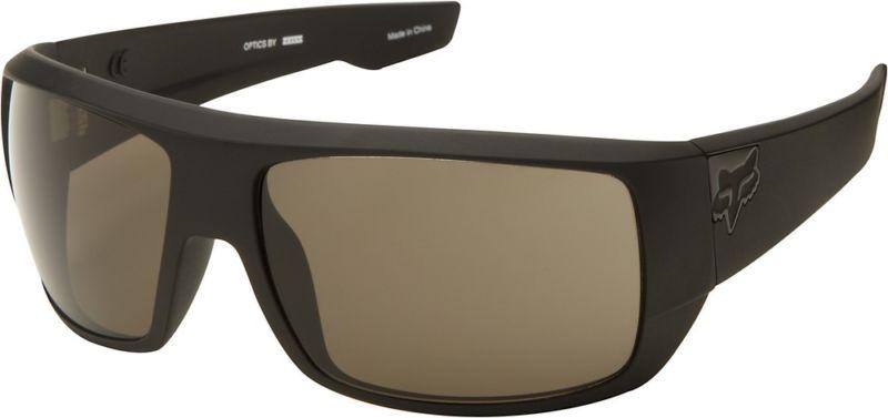 Fox the redeem sunglasses matte black frame grey motocross 2013