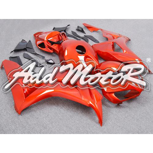 Injection molded fit fireblade cbr1000rr 06 07 all orange fairing 16n85