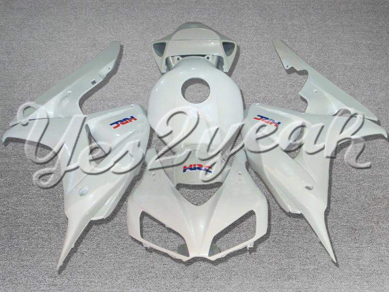 Injection molded fit fireblade cbr1000rr 06 07 all white fairing zn929