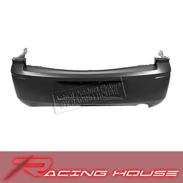 2006-2007 dodge magnum r/t/se/sxt w/one exhaust hole primered rear bumper cover