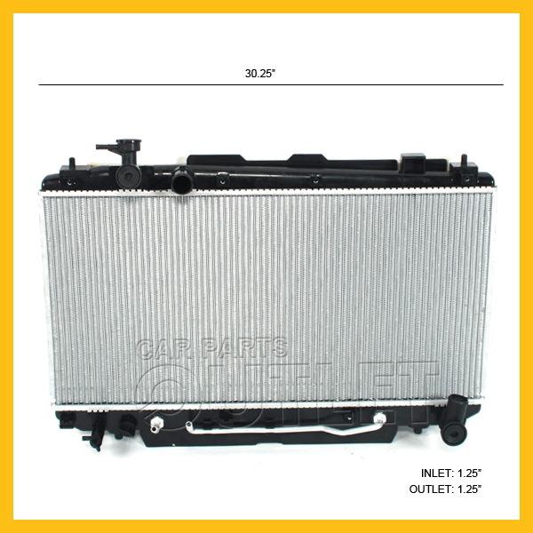 2001 2002 2003 toyota rav4 4cyl 2.0l a/t radiator auto trans new 01-03 w/ac